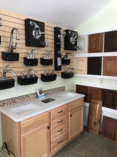 plumbing fixtures at se kitchens and baths showroom